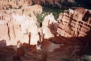 Bryce Canyon wider view hoodoos aerial (B)