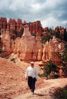 Bryce Canyon Adam on trail (A)