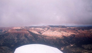 Bryce Canyon clouds and hoodoos
