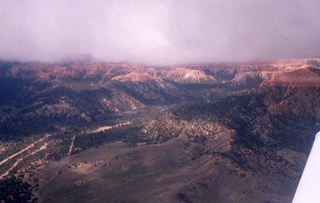 Bryce Canyon aerial countryside