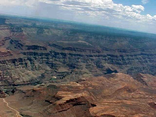 131 54s. Grand Canyon, Colorado River 2 -- aerial