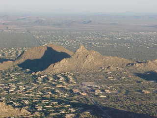 Pinnacle Peak seen from Jomax Road
