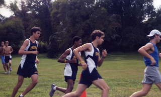 CHS XC race start