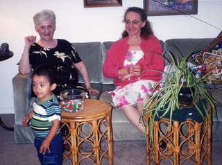 Family, Mom, Gaby, and Betsy