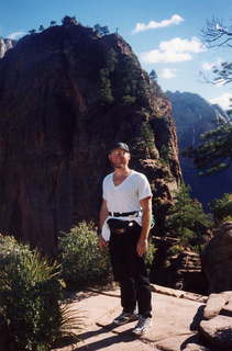 Zion National Park, Adam near Angel's Landing