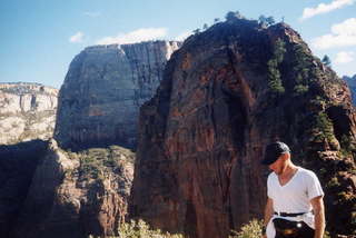 Zion National Park, Adam near Angel's Landing