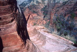 Zion National Park, coming down from Angel's Landing