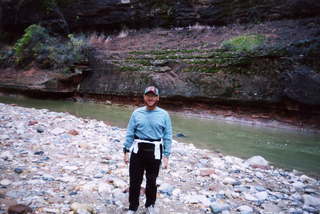 Zion National Park, Adam and Virgin River