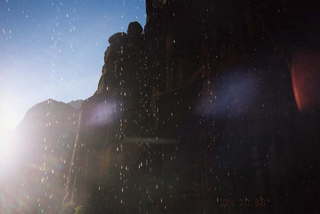 Zion National Park, Weeping Rock in the sun