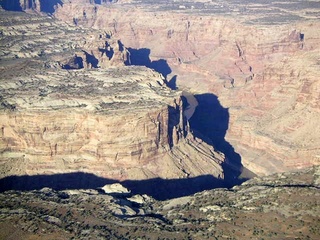 Colorado River canyon - aerial