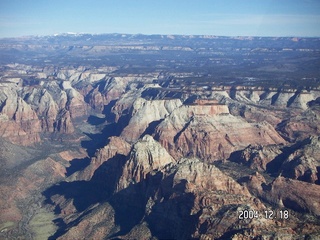 aerial -- near Zion National Park