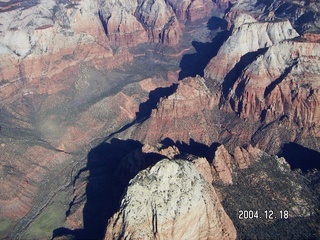 aerial -- Zion National Park