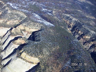 aerial -- Zion National Park