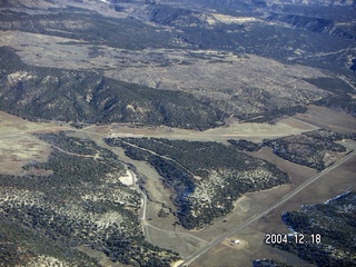 aerial --Clear Creek private airport