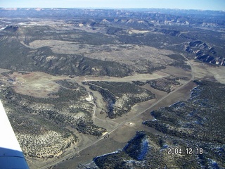 aerial --Clear Creek private airport