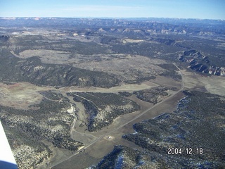 aerial --Clear Creek private airport