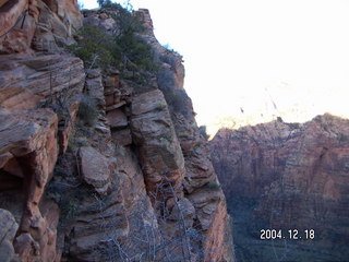 Zion National Park -- Angel's Landing -- chains up close