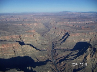 142 5aj. aerial -- west end of Grand Canyon