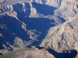 aerial -- west end of Grand Canyon