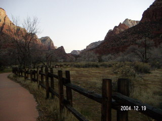 Zion National Park -- coming down from Angel's Landing