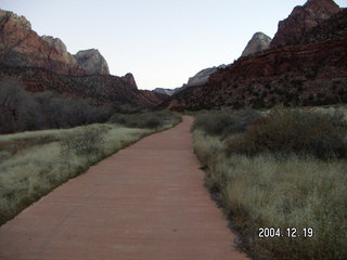 Zion National Park -- coming down from Angel's Landing