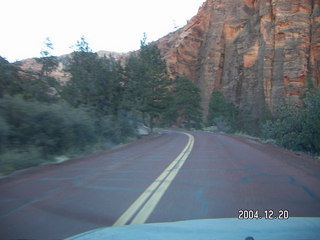 Zion National Park -- Watchman trail view outside the park