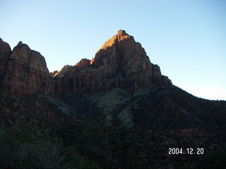 Zion National Park -- sunrise from the Watchman trail