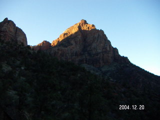 Zion National Park -- Watchman trail sunrise