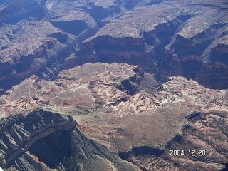 aerial -- west end of Grand Canyon