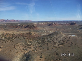 aerial -- south of Kanab