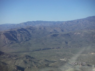 aerial -- canyon north of Phoenix