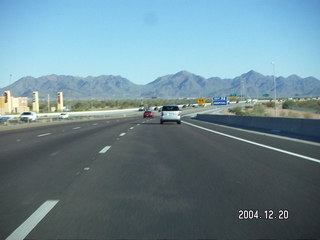 aerial -- canyon north of Phoenix