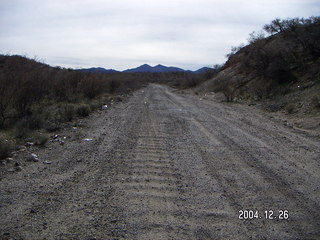 road near San Carlos (Globe) Airport