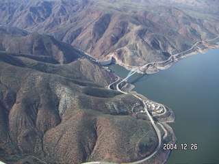 Salt River -- Roosevelt Lake -- dam