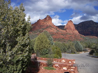 Sedona from Soldier's Pass Road in Sedona