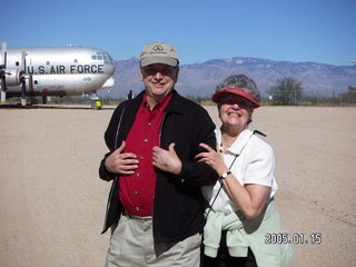 Pima Air and Space Museum -- Dick and Verna Lind