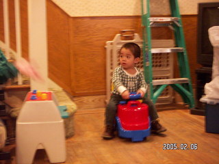 Gaby riding