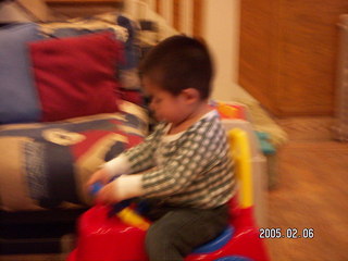 Gaby riding