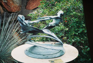 Taliesin West (Frank Lloyd Wright) -- sculpture garden