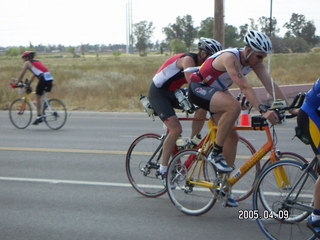 Arizona Ironman cyclists