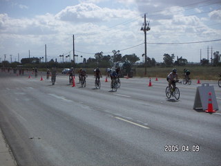 Arizona Ironman cyclists