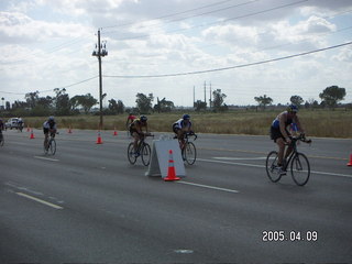 Arizona Ironman cyclists