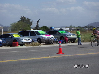 Arizona Ironman cyclists