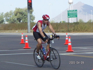 Arizona Ironman cyclists