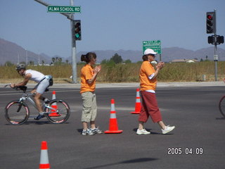 Arizona Ironman cyclists