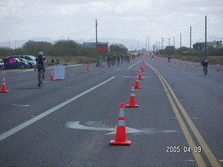 Arizona Ironman cyclists