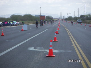 Arizona Ironman cyclists