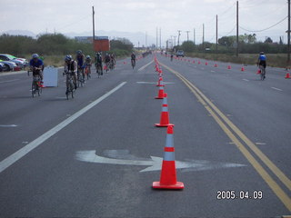 Arizona Ironman cyclists