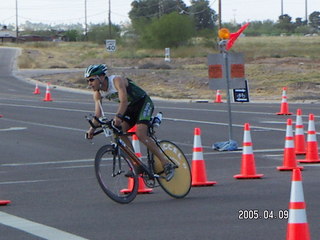 Arizona Ironman cyclists