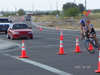 Arizona Ironman cyclists